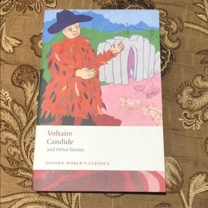 English 307 college book Voltaire Candide